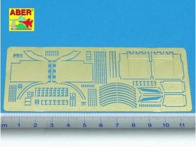 Front and back fenders for King Tiger & Jagdtiger 