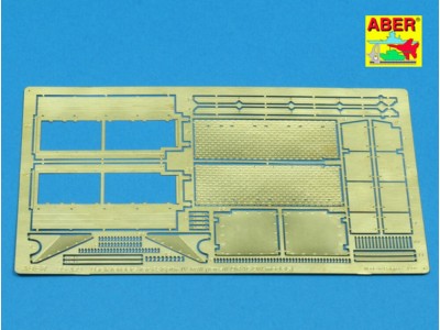 Back fenders for PzKpfw IV hull 