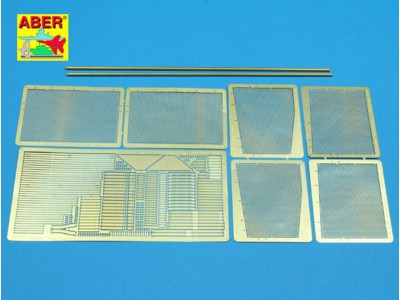 Side mesh screens for PzIV J, Jagdpanzer IV A 