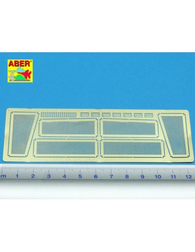 Upper mesh screens for Panzer IV, Ausf. J 