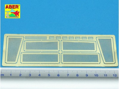 Upper mesh screens for Panzer IV, Ausf. J 