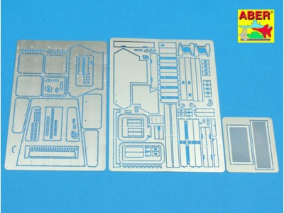 Engine upper deck for Sd.Kfz.234 