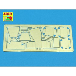 Right stowage bins for SdKfz 250, 252, 253 