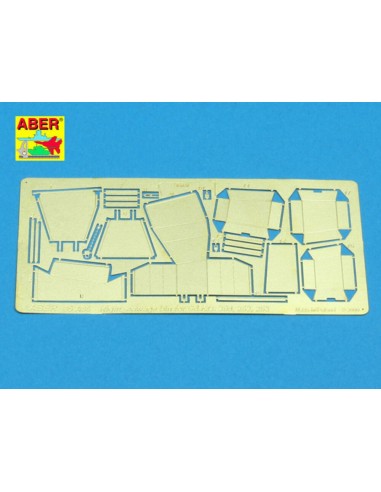 Right stowage bins for SdKfz 250, 252, 253 