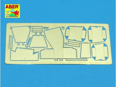 Right stowage bins for SdKfz 250, 252, 253 