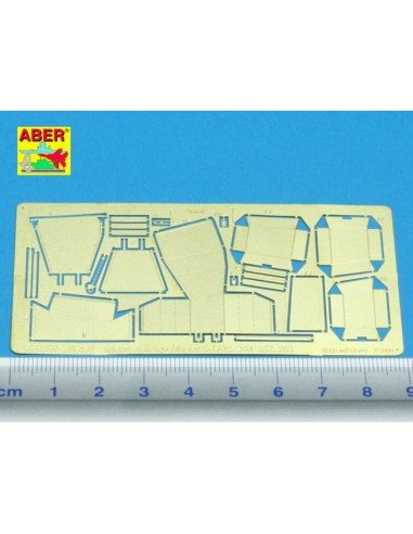 Right stowage bins for SdKfz 250, 252, 253 