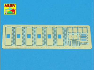 Side stowage bins doors for Sd.Kfz. 251. Ausf D & Sd.Kfz. 251 