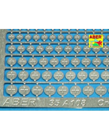 Cross type screaw heads 