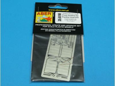 Front fenders for Panther Ausf.A/D 