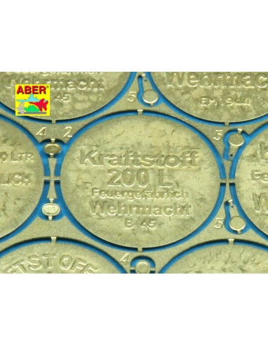 German WW II 200 Itr. fuel drum covers 