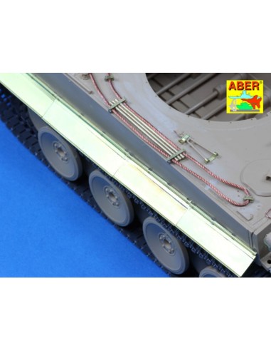 Fenders and exhaust covers for Tiger I (for early model in Africa) 