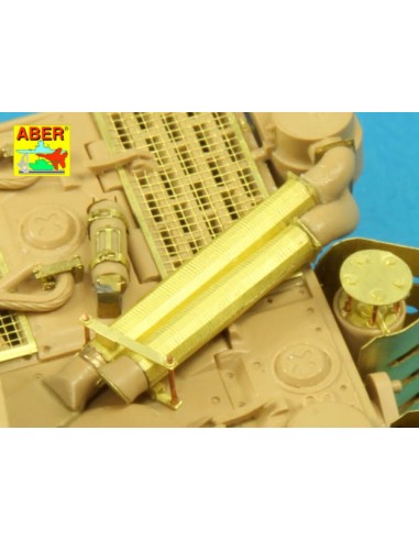 Feifel air cleaners tubes for early Tiger I, Ausf.E 