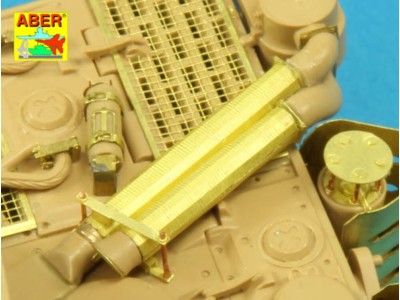 Feifel air cleaners tubes for early Tiger I, Ausf.E 