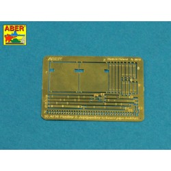 Exhaust holders for Panther D; A & G early, Jagdpanther G1 & G2 early 
