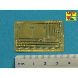 Exhaust holders for Panther D; A & G early, Jagdpanther G1 & G2 early  2