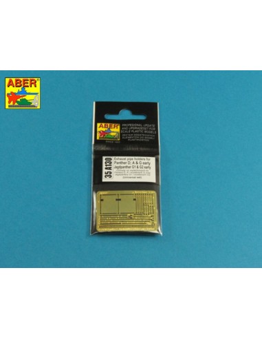 Exhaust holders for Panther D; A & G early, Jagdpanther G1 & G2 early 
