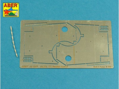 Panther G turret Anti-Aircraft additional Armour 