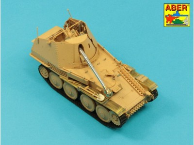 Pak 40/3 barrel with muzzle brake Marder III M 