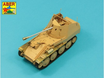 Pak 40/3 barrel with muzzle brake Marder III M 