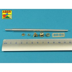 German 88mm Kwk 43/2 L/71 Tiger B Porsche-Turm Early Barrel  2