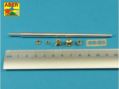 German 88mm Kwk 43/2 L/71 Tiger B Porsche-Turm Early Barrel 