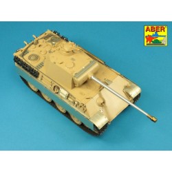 7,5cm gun barrel for Panther Ausf.G Late -Tamiya  2