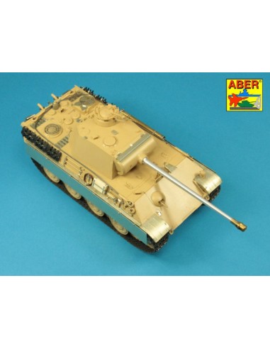 7,5cm gun barrel for Panther Ausf.G Late -Tamiya 