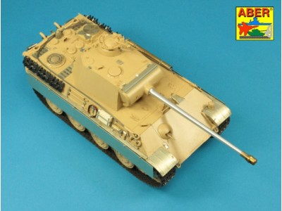 7,5cm gun barrel for Panther Ausf.G Late -Tamiya 