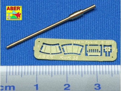 German 2 cm tank gun barrel L/56 for KwK 38 