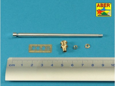 Germ.75mm barrel for KwK 40L/48 with early model muzzle brake for Pz.Kpfw.iV,Ausf.G late-Ausf.H 