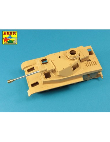 Germ.75mm barrel for KwK 40L/48 with early model muzzle brake for Pz.Kpfw.iV,Ausf.G late-Ausf.H 