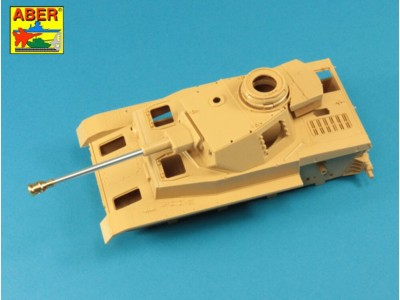 Germ.75mm barrel for KwK 40L/48 with early model muzzle brake for Pz.Kpfw.iV,Ausf.G late-Ausf.H 