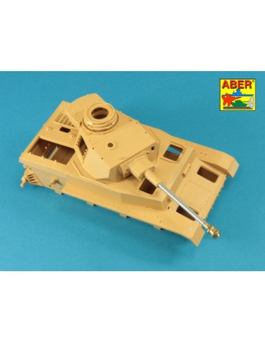 Germ.75mm barrel for KwK 40L/48 with early model muzzle brake for Pz.Kpfw.iV,Ausf.G late-Ausf.H 