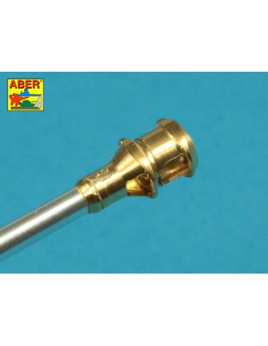 Germ.75mm barrel for KwK 40L/48 with early model muzzle brake for Pz.Kpfw.iV,Ausf.G late-Ausf.H 