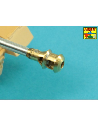 Germ.75mm barrel for KwK40L/48 with late model muzzle brake for Pz.Kpfw.VI, Ausf.J late-Ausf.J final 