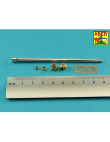 Germ.75mm barrel for KwK40L/48 with late model muzzle brake for Pz.Kpfw.VI, Ausf.J late-Ausf.J final 
