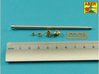 Germ.75mm barrel for KwK40L/48 with late model muzzle brake for Pz.Kpfw.VI, Ausf.J late-Ausf.J final 