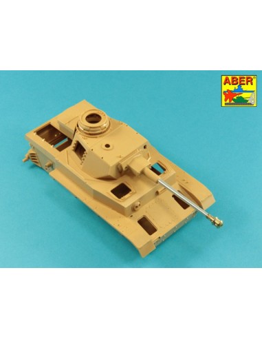 Germ.75mm barrel for KwK40L/48 with late model muzzle brake for Pz.Kpfw.VI, Ausf.J late-Ausf.J final 