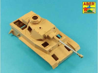 Germ.75mm barrel for KwK40L/48 with late model muzzle brake for Pz.Kpfw.VI, Ausf.J late-Ausf.J final 