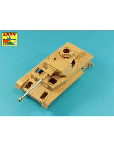 Germ.75mm barrel for KwK40L/48 with late model muzzle brake for Pz.Kpfw.VI, Ausf.J late-Ausf.J final 