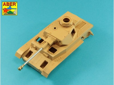 Germ.75mm barrel for KwK40L/48 with late model muzzle brake for Pz.Kpfw.VI, Ausf.J late-Ausf.J final 