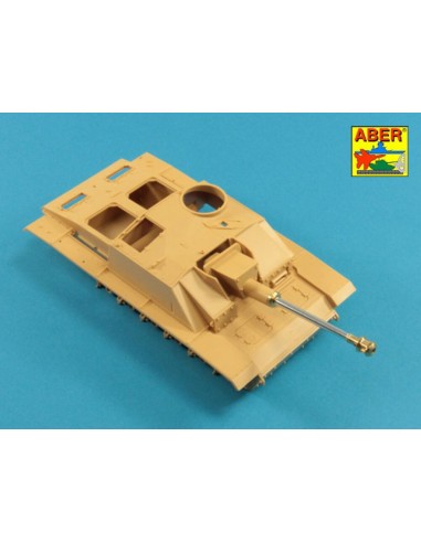 German StuK.40 L/48 7,5 cm Barrel with late muzzle brake for Stug.III, Ausf G late & Stug.IV  early 
