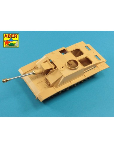 German StuK.40 L/48 7,5 cm Barrel with late muzzle brake for Stug.III, Ausf G late & Stug.IV  early 