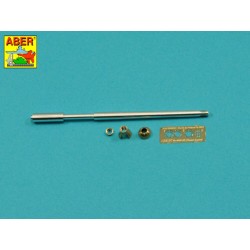 Germ.75mm barrel single baffle muzzle for Pz VI F2 