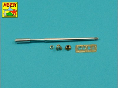 Germ.75mm barrel single baffle muzzle for Pz VI F2 