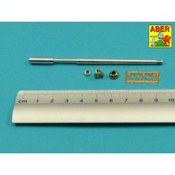 Germ.75mm barrel single baffle muzzle for Pz VI F2  2