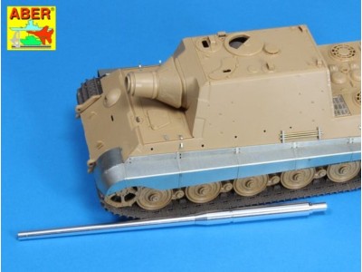 128mm gun barrel for Jagdtiger-Tamiya 