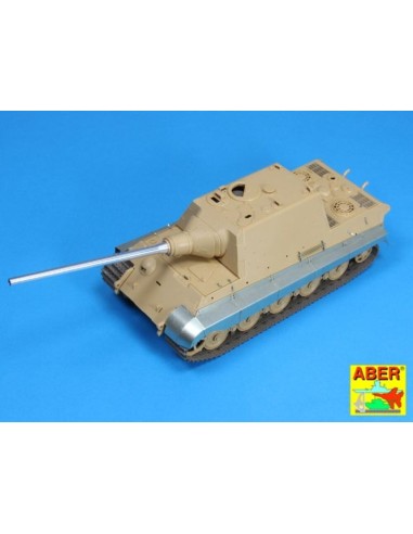 128mm gun barrel for Jagdtiger-Tamiya 