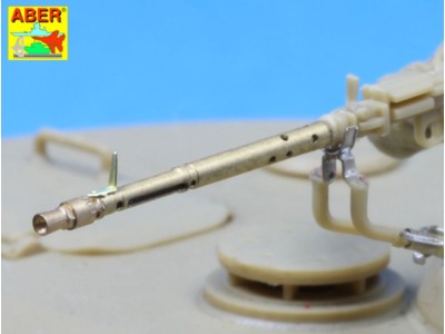 Set of 2 barrels for German tank machine gun MG 34 with Panzermantel 