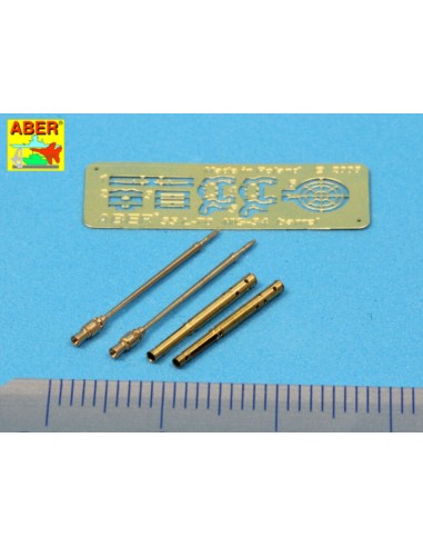 Set of 2 barrels for German tank machine gun MG 34 with Panzermantel 